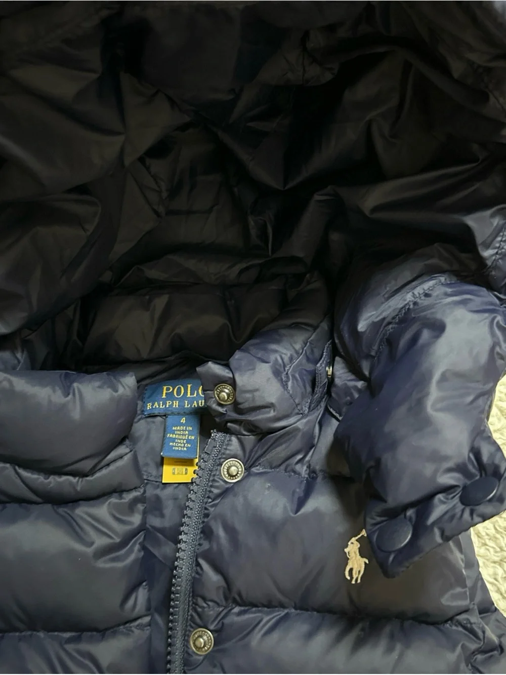 Kids Polo Ralph Lauren Puffer Down Vest,4